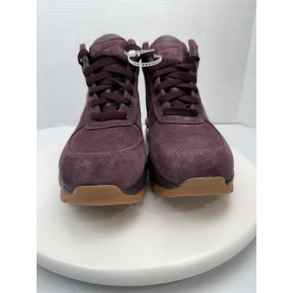Nike Air Max Goadome Womens Sz 8 Burgandy Waterproof Suede Boots 865031-602 NEW - Picture 4 of 11
